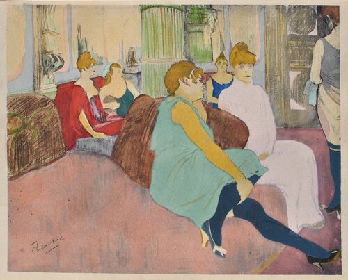 Le salon Henri de Toulouse-Lautrec