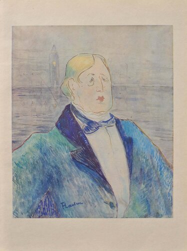 Portrait d'Oscar Wilde di Henri de Toulouse-Lautrec, Stampa in vendita su Singulart