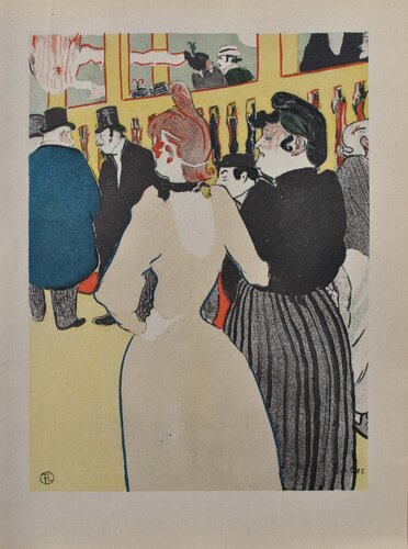 La goulue et sa soeur au moulin rouge by Henri de Toulouse-Lautrec, Print for Sale on Singulart