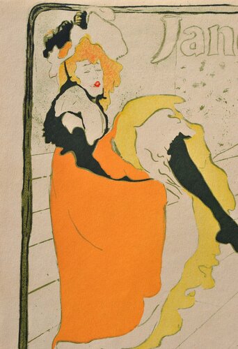 La goulue et sa soeur au moulin rouge par Henri de Toulouse-Lautrec, Édition en vente sur Singulart