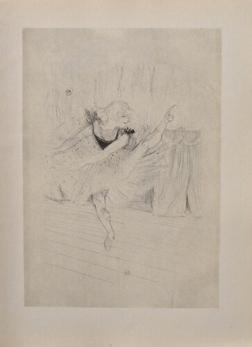 La danseuse anglaise par Henri de Toulouse-Lautrec, Édition en vente sur Singulart