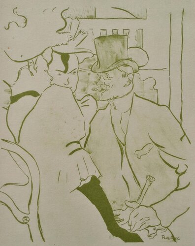 L'anglais au moulin rouge par Henri de Toulouse-Lautrec, Édition en vente sur Singulart