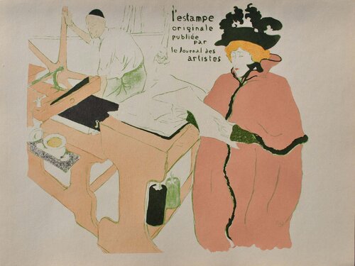 Le journal des artistes by Henri de Toulouse-Lautrec, Print for Sale on Singulart