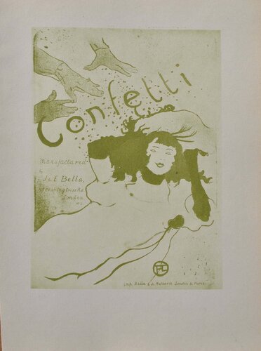 Confetti by Henri de Toulouse-Lautrec, Print for Sale on Singulart