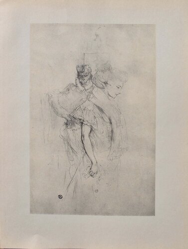 La modiste by Henri de Toulouse-Lautrec, Print for Sale on Singulart