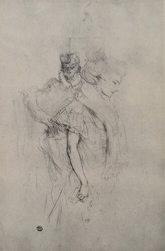 La modiste by Henri de Toulouse-Lautrec, Print for Sale on Singulart
