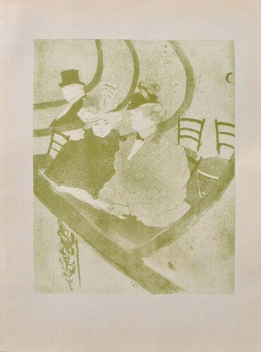 Les deux soeurs de Henri de Toulouse-Lautrec, Impresión a la venta en Singulart