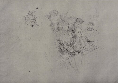 Arrivée de la vedette Henri de Toulouse-Lautrec