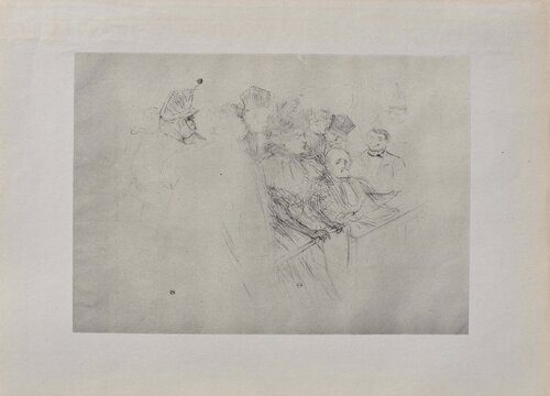 Arrivée de la vedette Henri de Toulouse-Lautrec