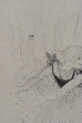 La ballerine par Henri de Toulouse-Lautrec, Édition en vente sur Singulart
