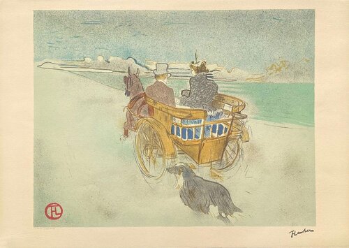 La charette anglaise by Henri de Toulouse-Lautrec, Print for Sale on Singulart