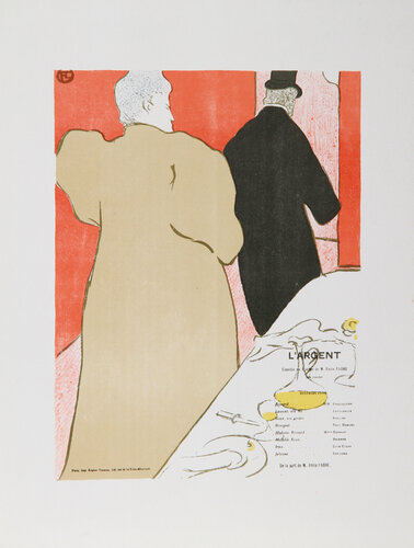 Monsieur et Dame from Philadelphia Museum of Art Portfolio von Henri de Toulouse-Lautrec, Druck kaufen auf Singulart