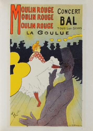 La Goulue au Moulin-Rouge par Henri de Toulouse-Lautrec, Édition en vente sur Singulart