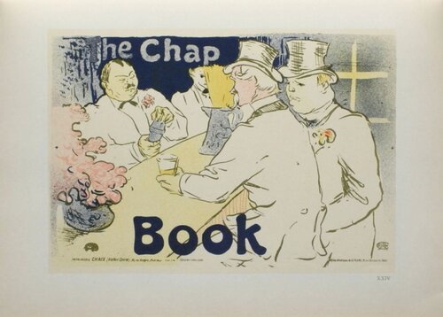 The chap book Henri de Toulouse-Lautrec