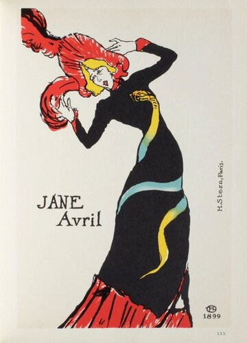 Jane Avril II par Henri de Toulouse-Lautrec, Édition en vente sur Singulart