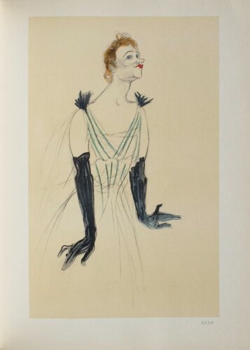 Yvette Guilbert by Henri de Toulouse-Lautrec, Print for Sale on Singulart