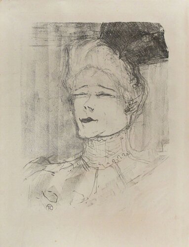 Jeanne Granier par Henri de Toulouse-Lautrec, Édition en vente sur Singulart