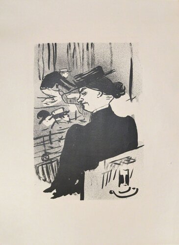 A Spectator par Henri de Toulouse-Lautrec, Édition en vente sur Singulart