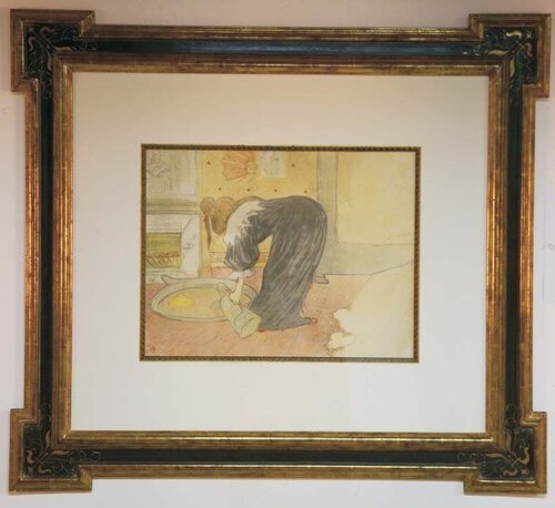 Femme au Tub par Henri de Toulouse-Lautrec, Édition en vente sur Singulart