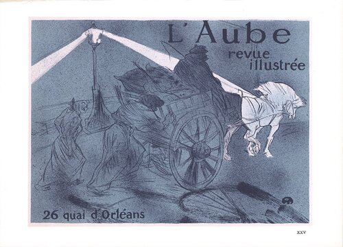 L' Aube revue illustree par Henri de Toulouse-Lautrec, Édition en vente sur Singulart