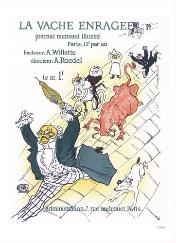 La Vache Enragee par Henri de Toulouse-Lautrec, Édition en vente sur Singulart
