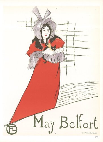 May Belfort par Henri de Toulouse-Lautrec, Édition en vente sur Singulart