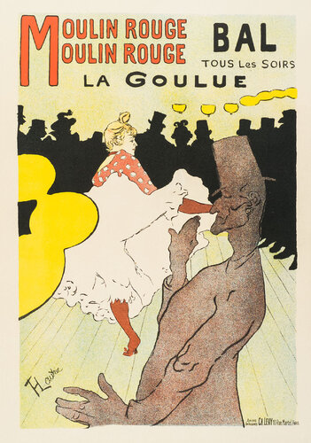 La Goulue – Moulin Rouge par Henri de Toulouse-Lautrec, Édition en vente sur Singulart