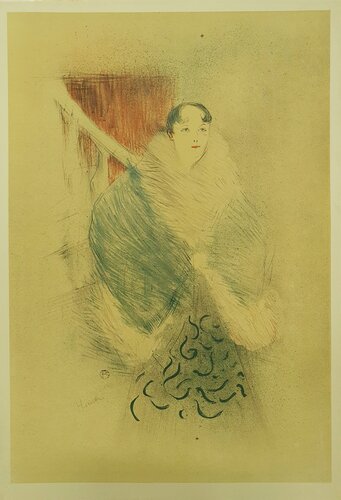 ELSA LA VIENNOISE par Henri de Toulouse-Lautrec, Édition en vente sur Singulart