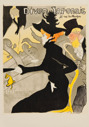 Le divan japonais par Henri de Toulouse-Lautrec, Édition en vente sur Singulart
