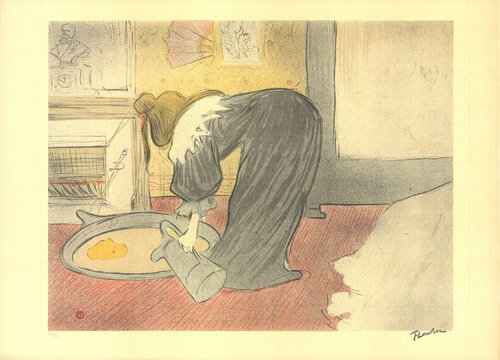 Woman Bathing par Henri de Toulouse-Lautrec, Édition en vente sur Singulart