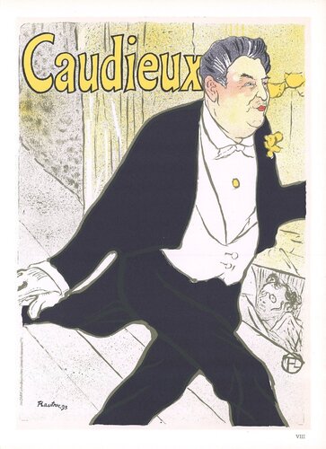 Caudieux van Henri de Toulouse-Lautrec, Afdruk te koop op Singulart
