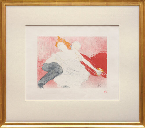Débauche (The Debaucher) par Henri de Toulouse-Lautrec, Édition en vente sur Singulart