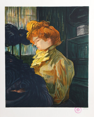 La Modiste par Henri de Toulouse-Lautrec, Édition en vente sur Singulart