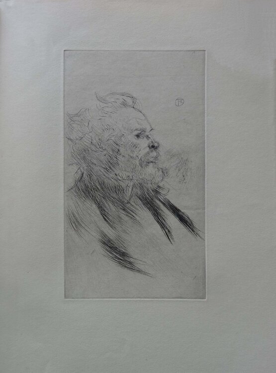 Portrait de Charles Maurin Henri de Toulouse-Lautrec