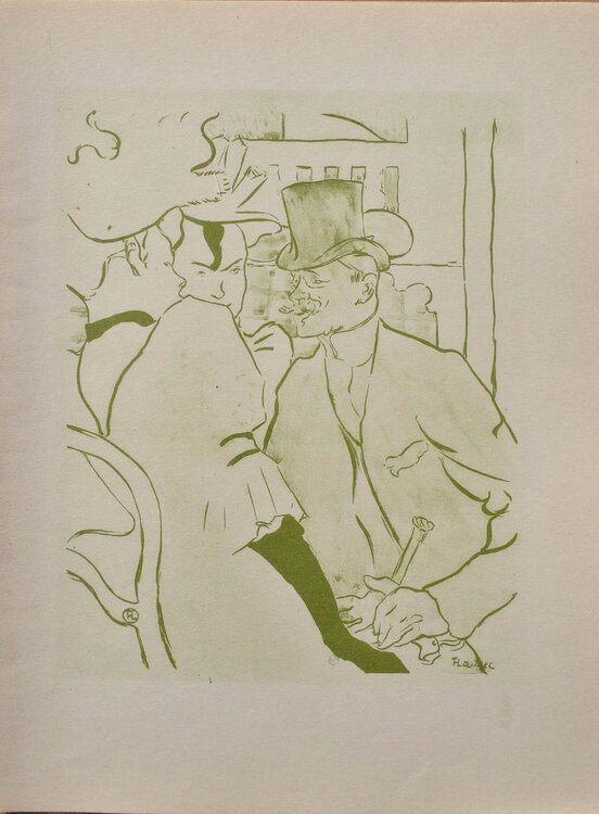 L'anglais au moulin rouge Henri de Toulouse-Lautrec