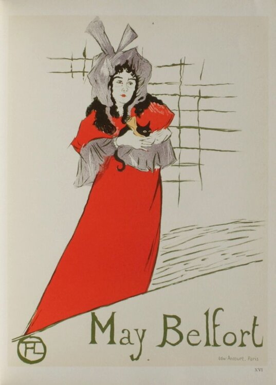 May Belfort Henri de Toulouse-Lautrec
