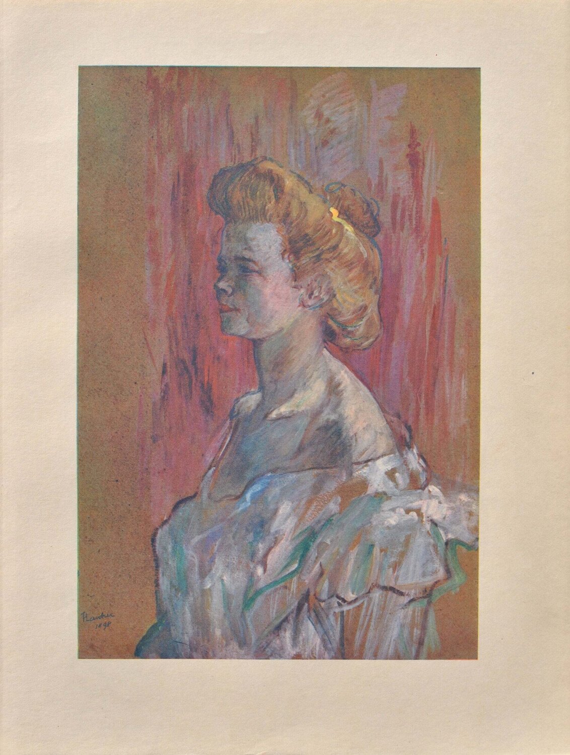 La sphynge Henri de Toulouse-Lautrec Print for sale
