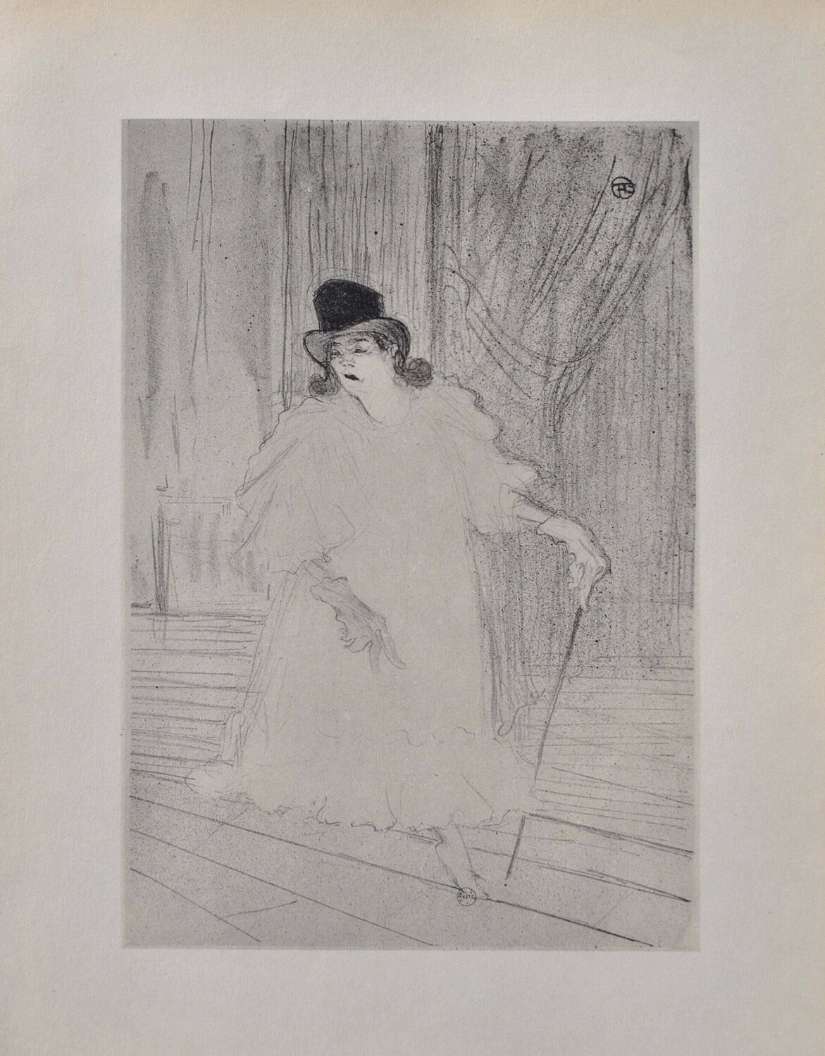 La cantatrice Henri de Toulouse-Lautrec Édition à vendre