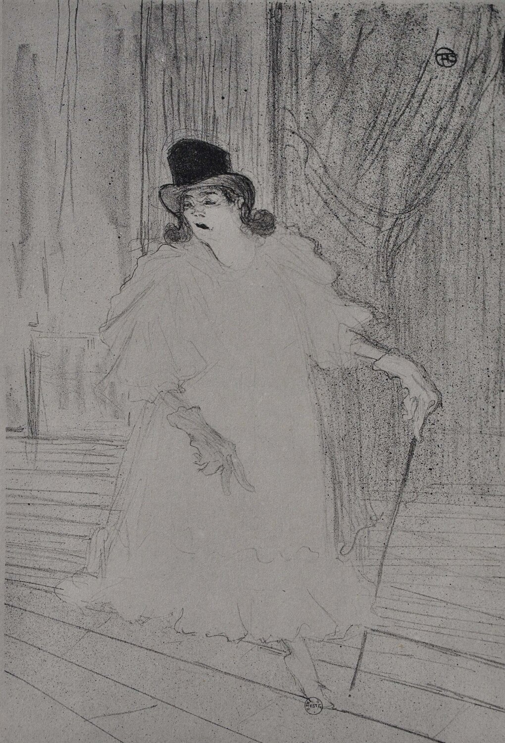 La cantatrice Henri de Toulouse-Lautrec