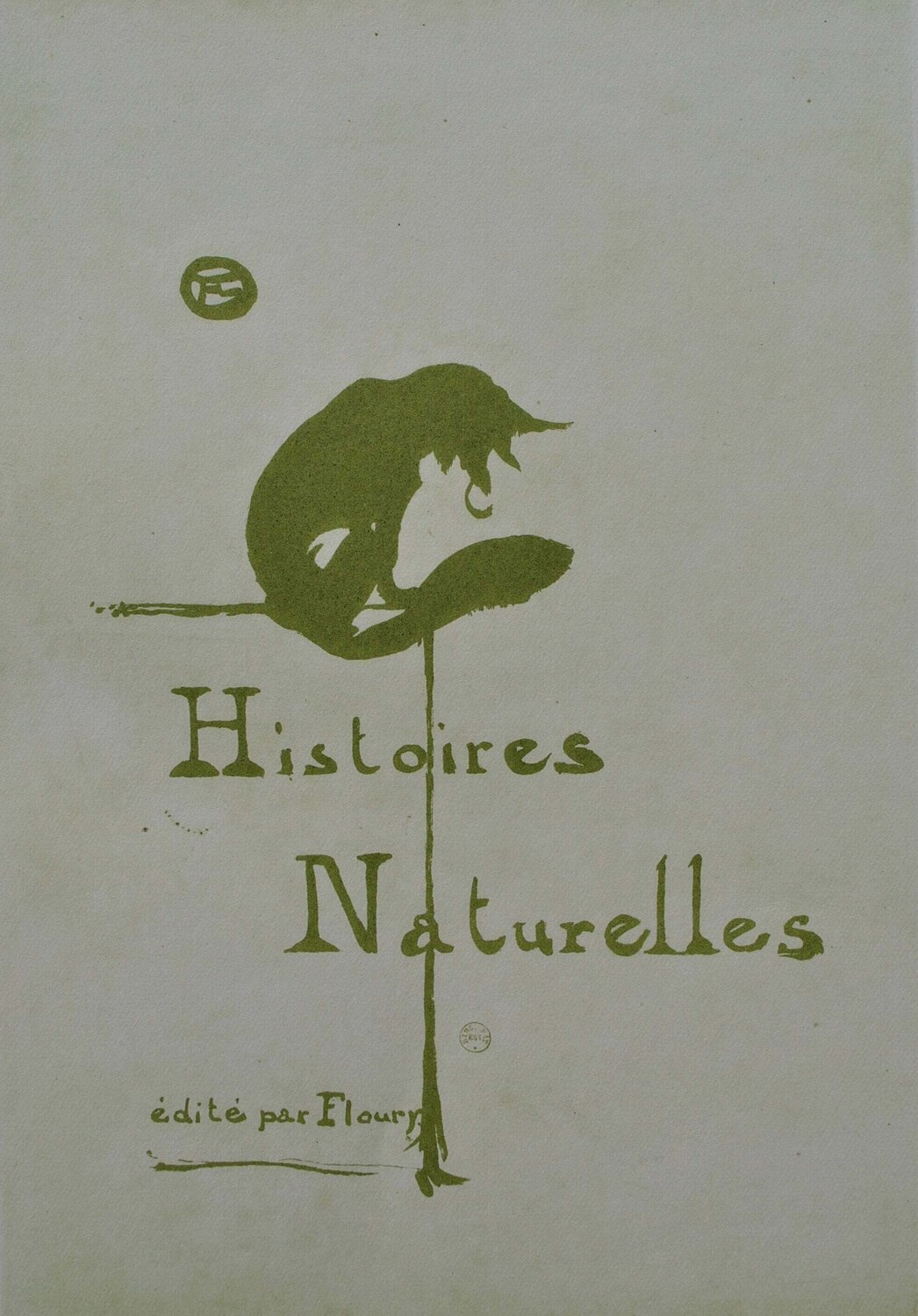 Histoires Naturelles Henri de Toulouse-Lautrec Druck zu verkaufen