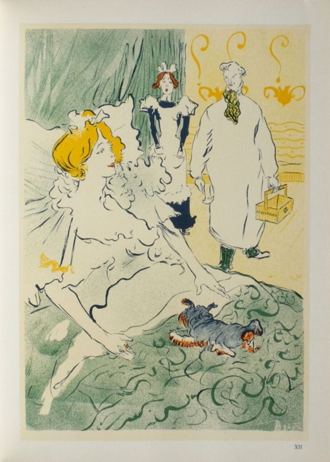 H・T・Lautrec、L'Artisan Moderne、希少画集画、状態良好 L'Artisan Moderne by Henri de Toulouse-Lautrec (1967