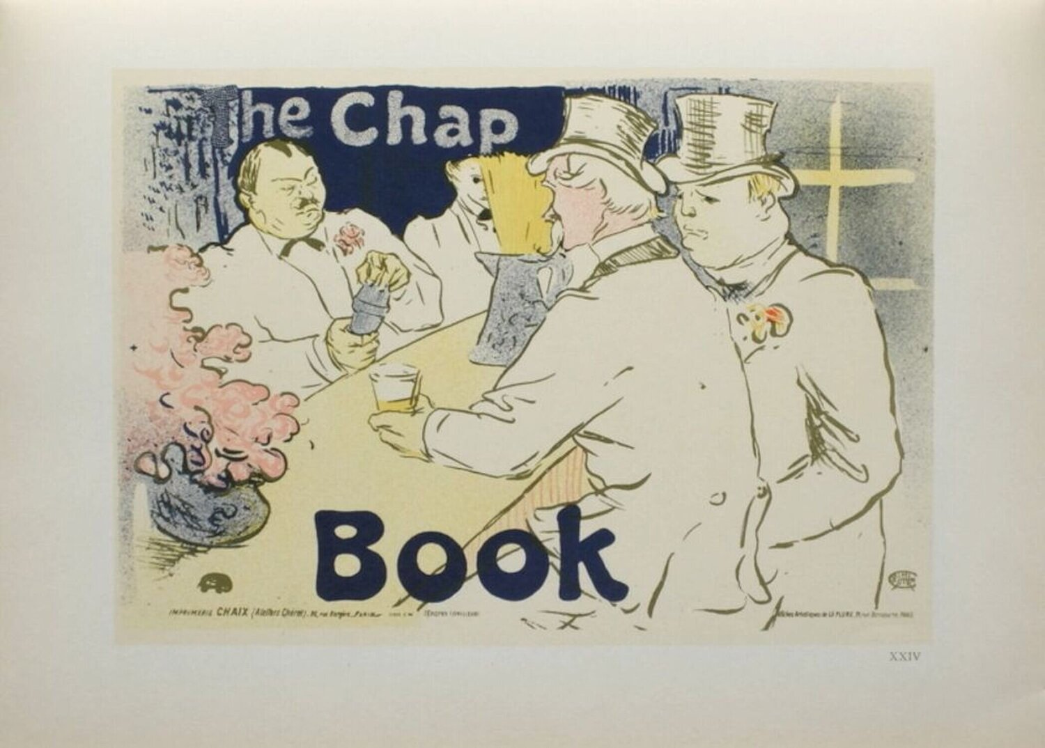 The chap book Henri de Toulouse-Lautrec