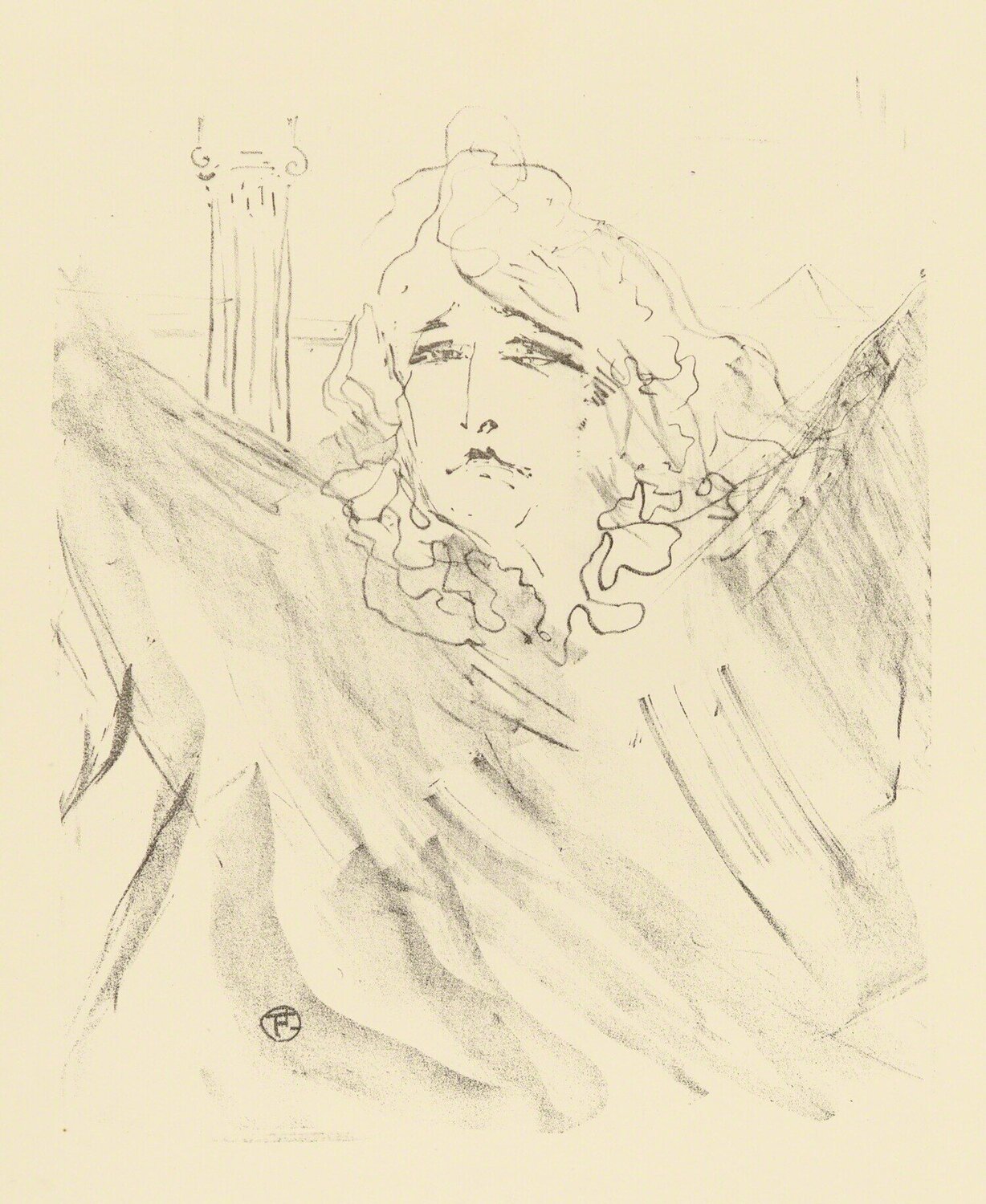 SARAH BERNHARDT Henri de Toulouse-Lautrec Édition à vendre