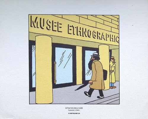 Tintin - L'oreille cassée by Hergé, Print for Sale on Singulart