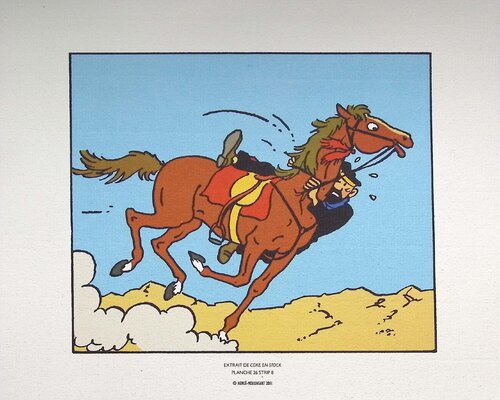 Tintin - Coke en stock by Hergé, Print for Sale on Singulart