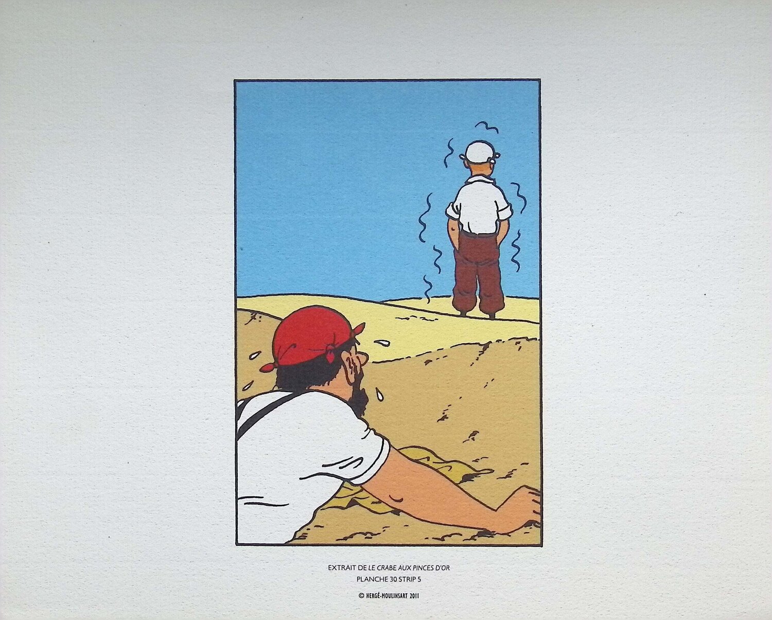 Tintin - le crabe aux pinces d'or Hergé