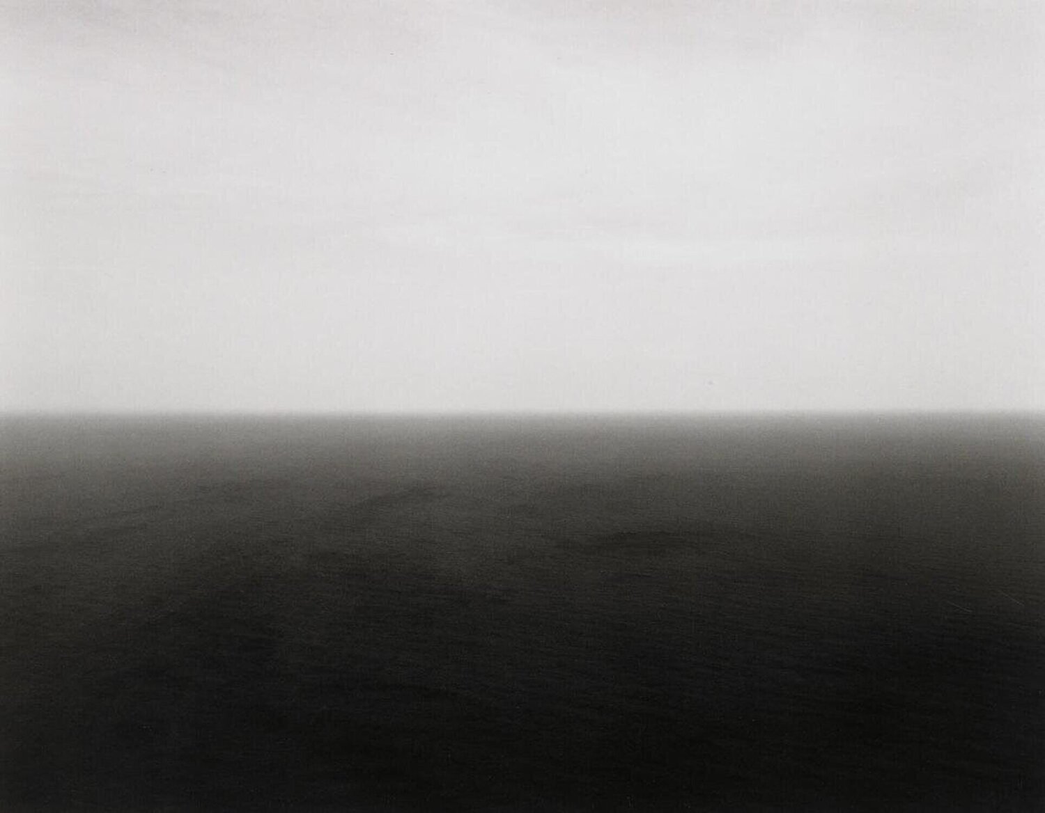 Time Exposed Seascape #334, Arctic Ocean, Nord Kapp, 1990 Hiroshi Sugimoto Druck zu verkaufen