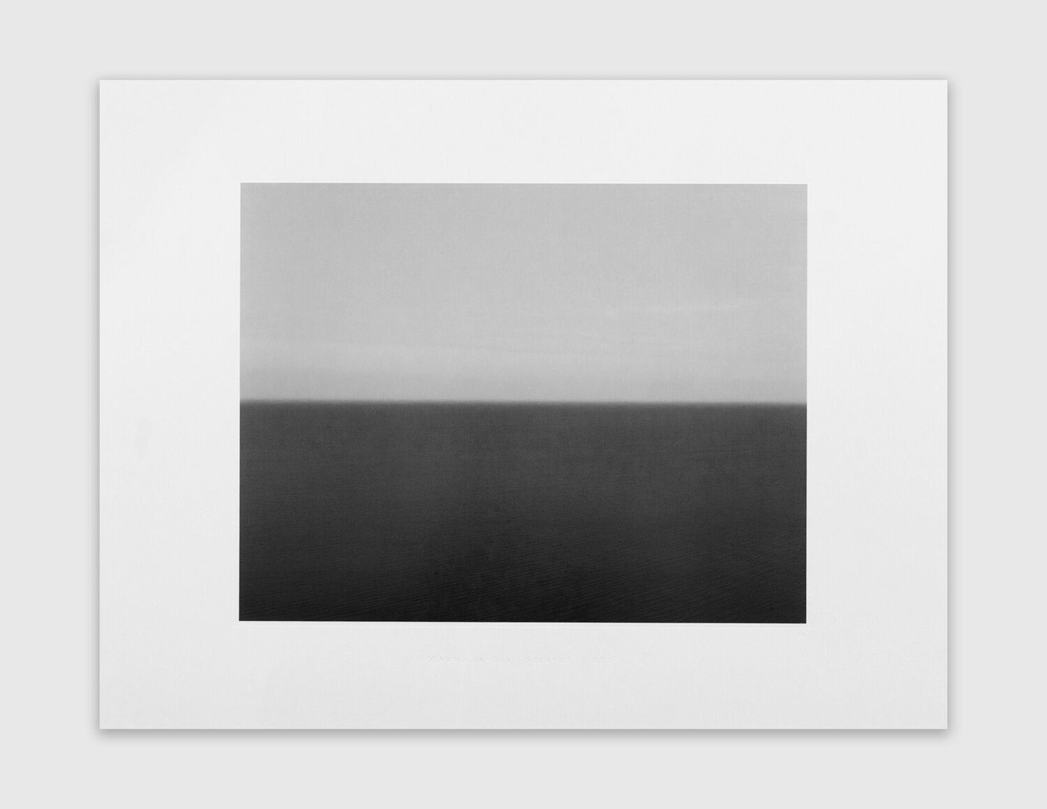 Marmara Sea, Silivli, 370 (from 'Time Exposed' published in 1991) Hiroshi Sugimoto Fotografia in vendita