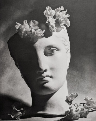 Classical Bust with Orchids, New York van Horst P. Horst, Fotografie te koop op Singulart