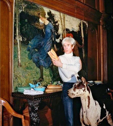 Andy Warhol in his "Factory", NYC van Horst P. Horst, Fotografie te koop op Singulart
